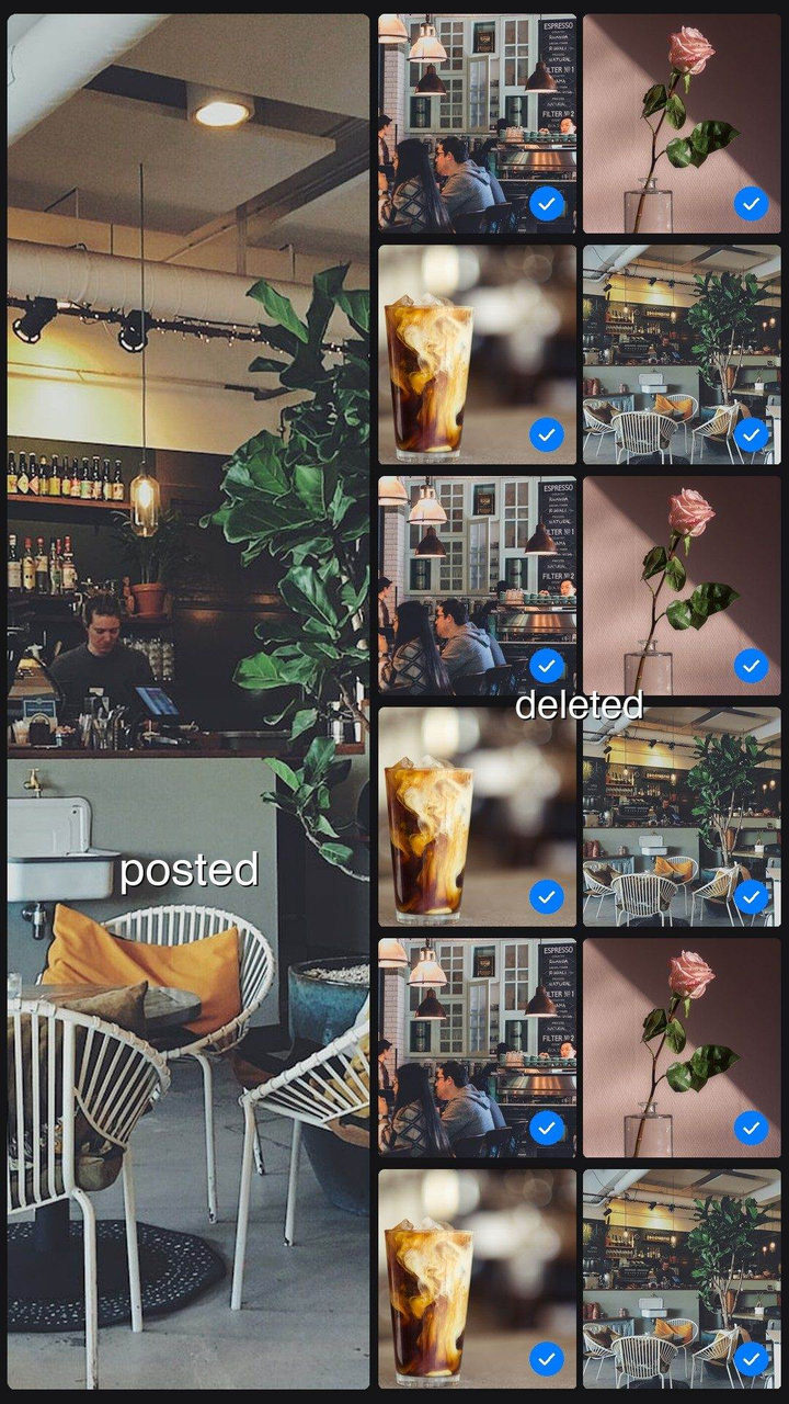 Posted vs Deleted