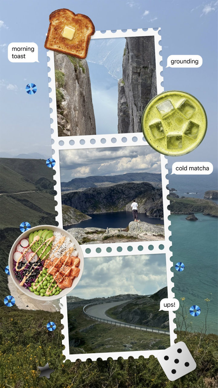Stamp diary