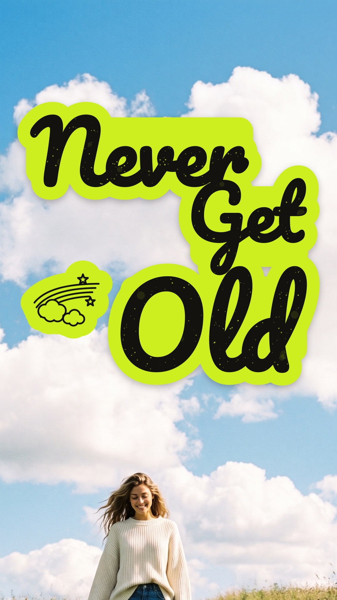 Phrase sticker