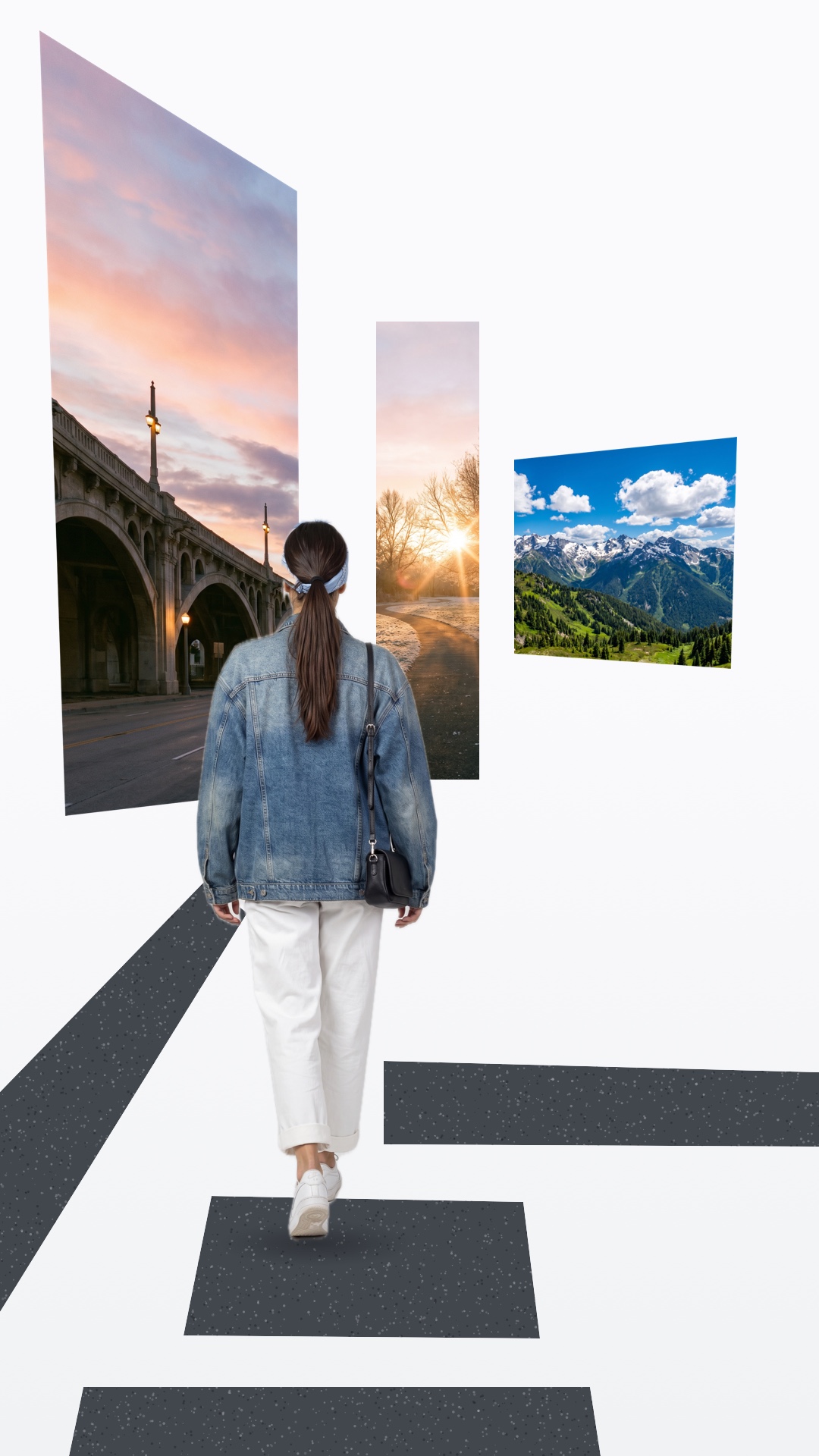 A walk into a photo